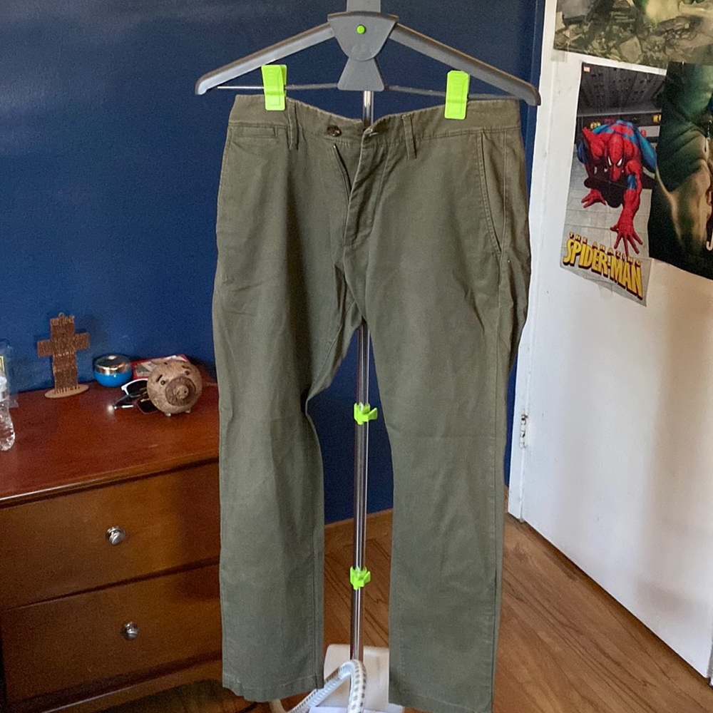 Good fellow green chinos